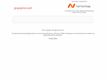 Tablet Screenshot of grupopinco.com